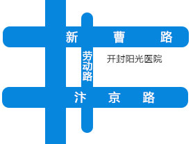 开封阳光医院地图